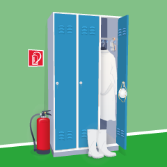 Organisation des Arbeitsschutzes in lebensmittelverarbeitenden Betrieben